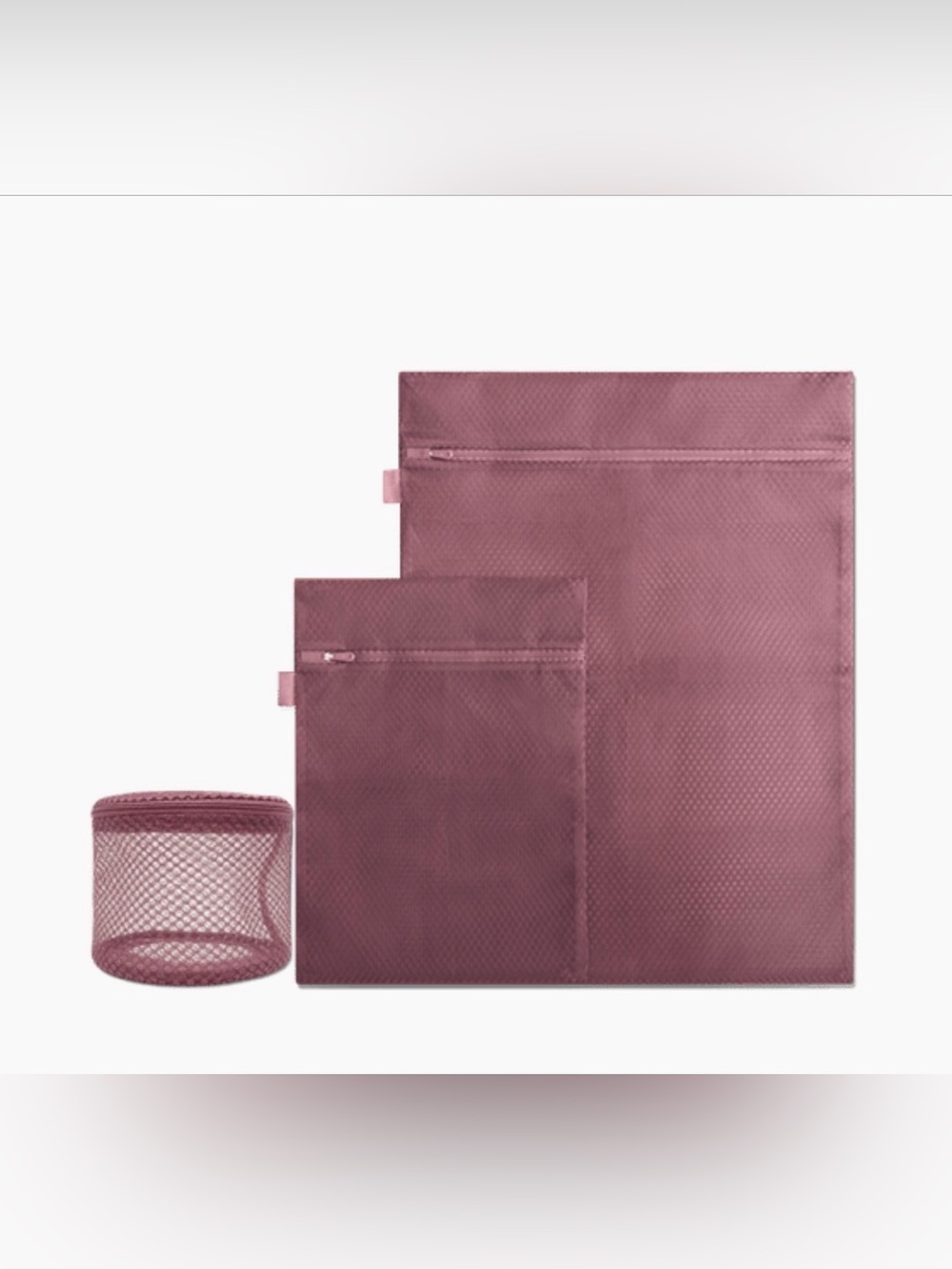 Blissy Mesh Laundry Bags 3-Pack Plum NWT ✨ Delicates Wash Bags